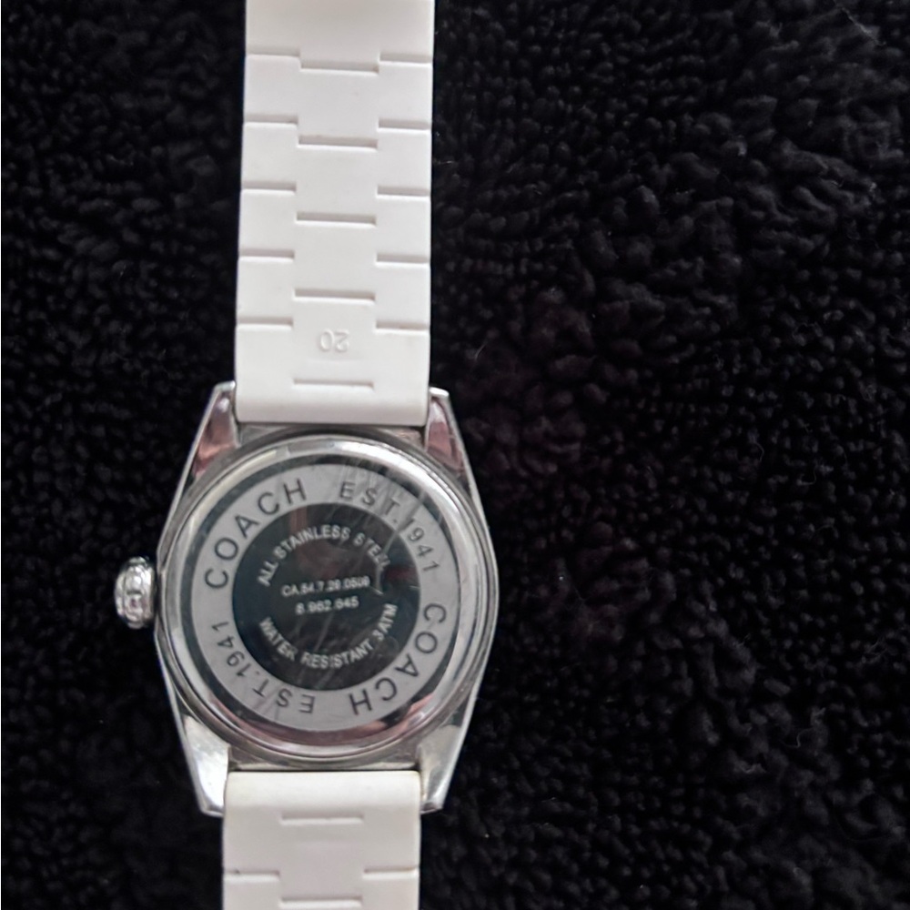 Coach Womens white Watch - Picture 5 of 6
